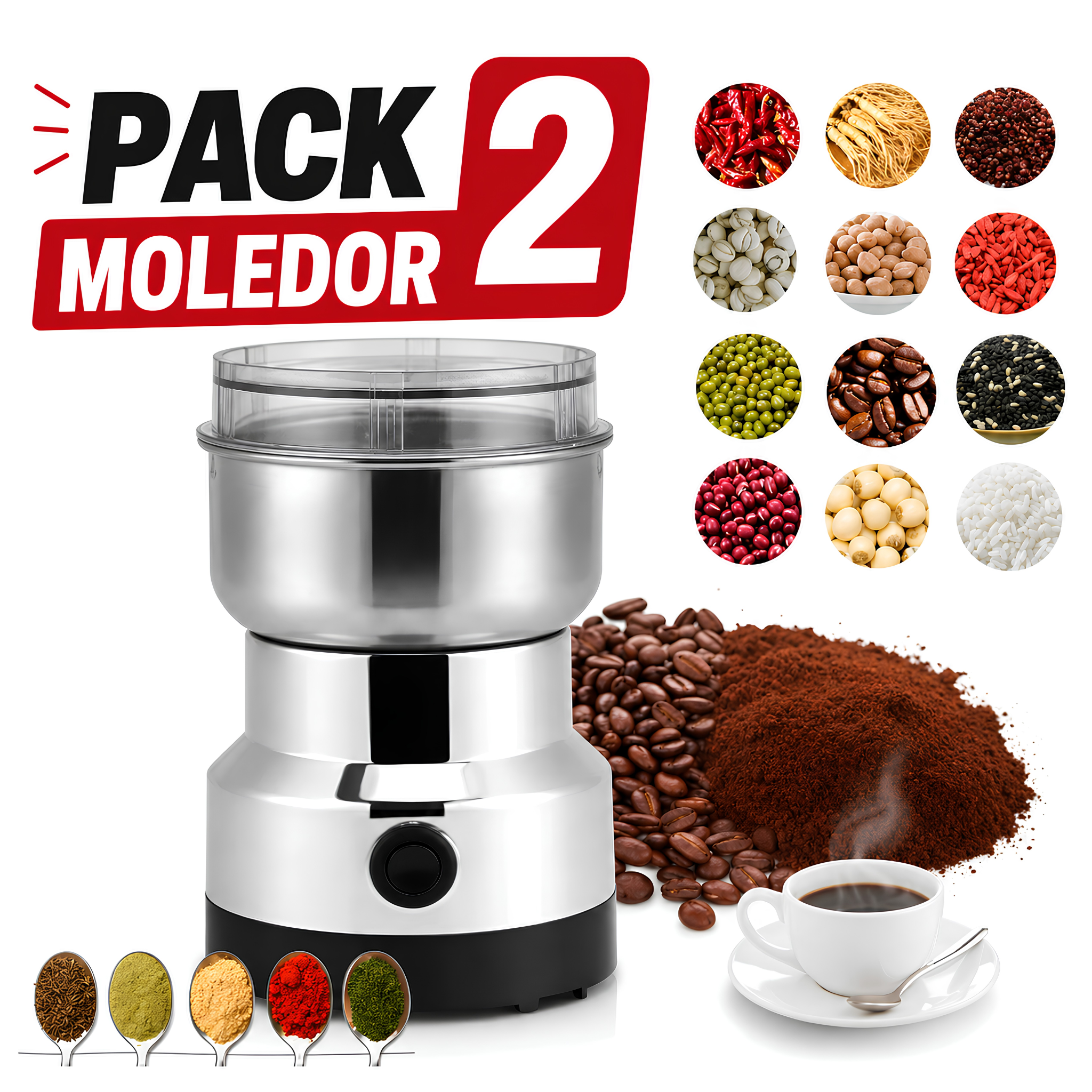 Moledor De Cafe Y Granos molinillo