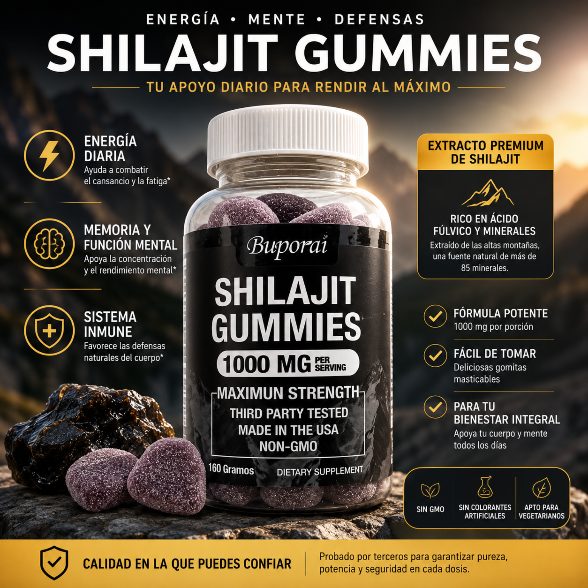 Energía Natural en Gomitas